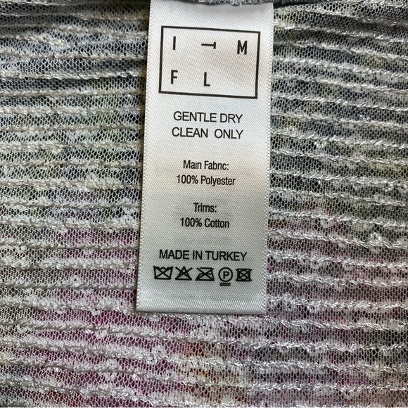 IN‎ THE MOOD FOR LOVE Williams Sequin Floral Top Ladies Large - Picture 15 of 16